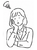 困っている担当者
